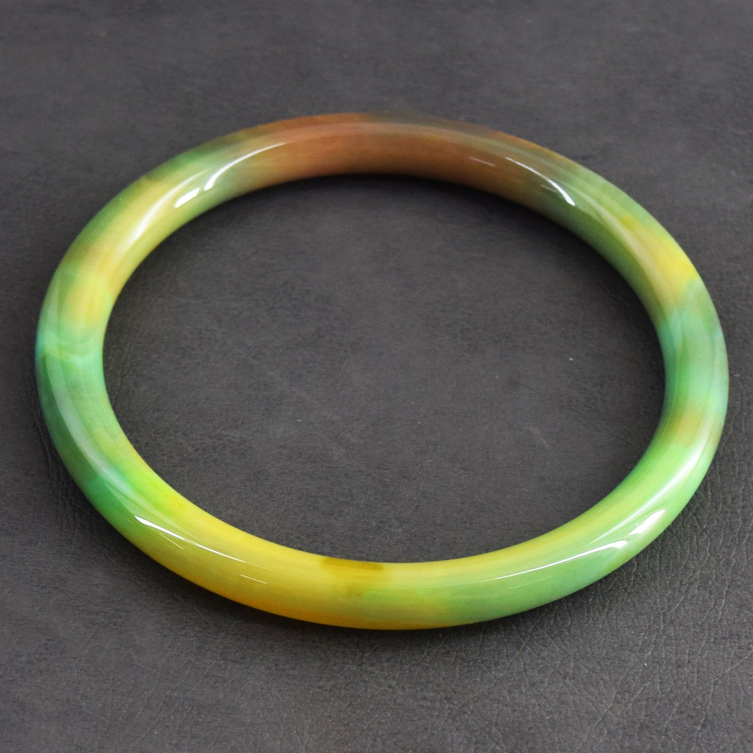 Gorgeous 85.00 Cts Genuine Onyx Premium Fancy Crystal Specimen Gemstone Bangle