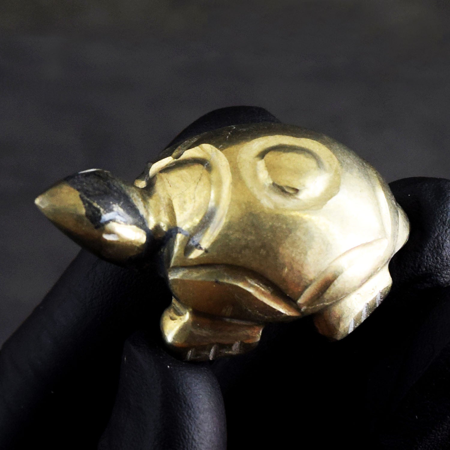 Awesome 202.00 Cts Genuine Pyrite Gemstone Hand Carved Premium Turtle Crystal