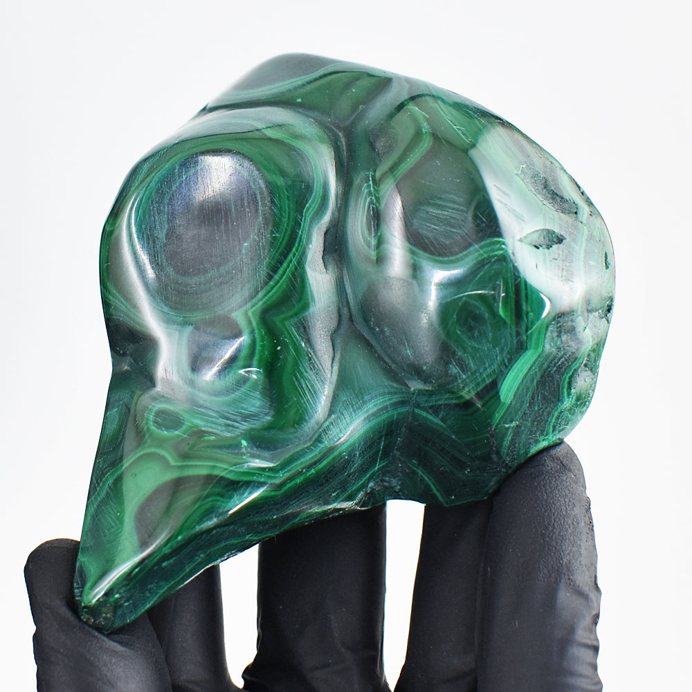 Amazing 1634.00 Cts Genuine Malachite Free Form Crystal Specimen Gemstone