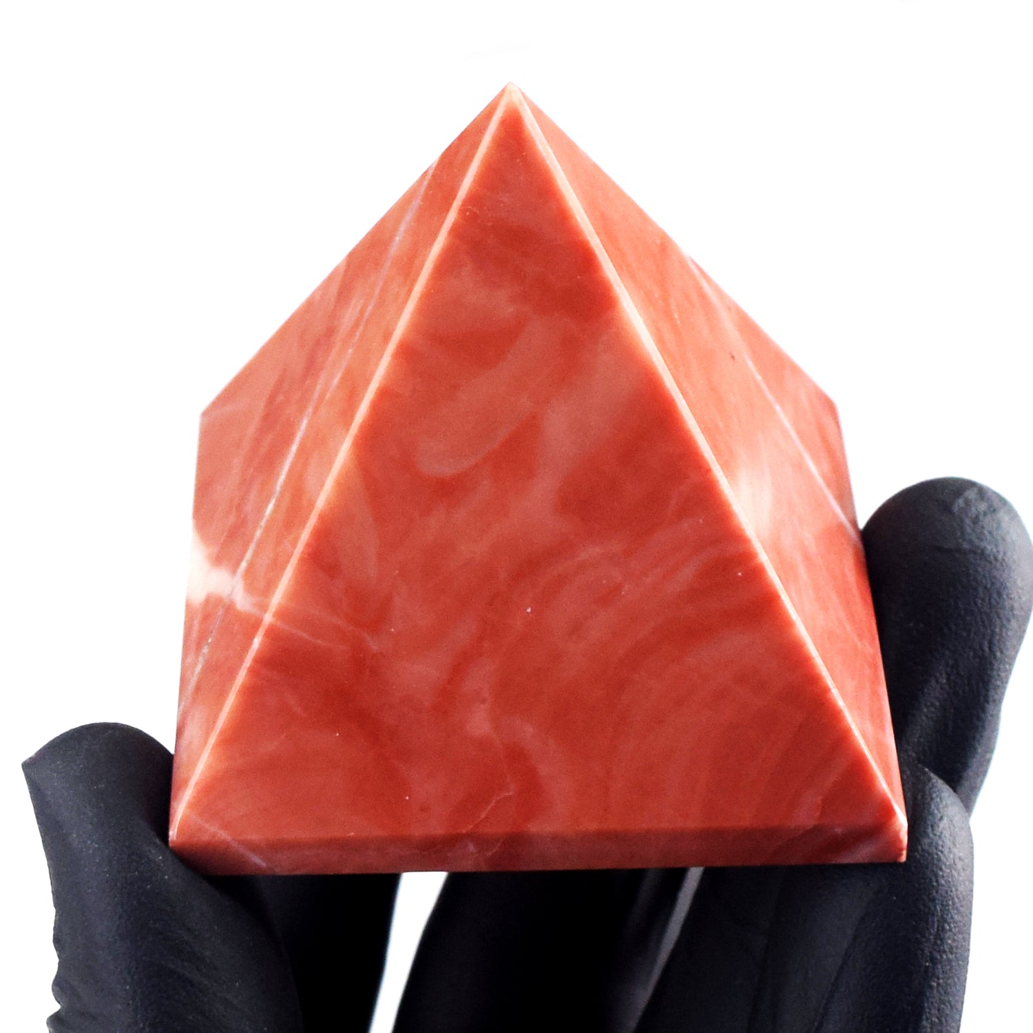 Gorgeous 538.00 Cts Genuine Baby Mookaite Crystal Specimen Healing Divine Pyramid