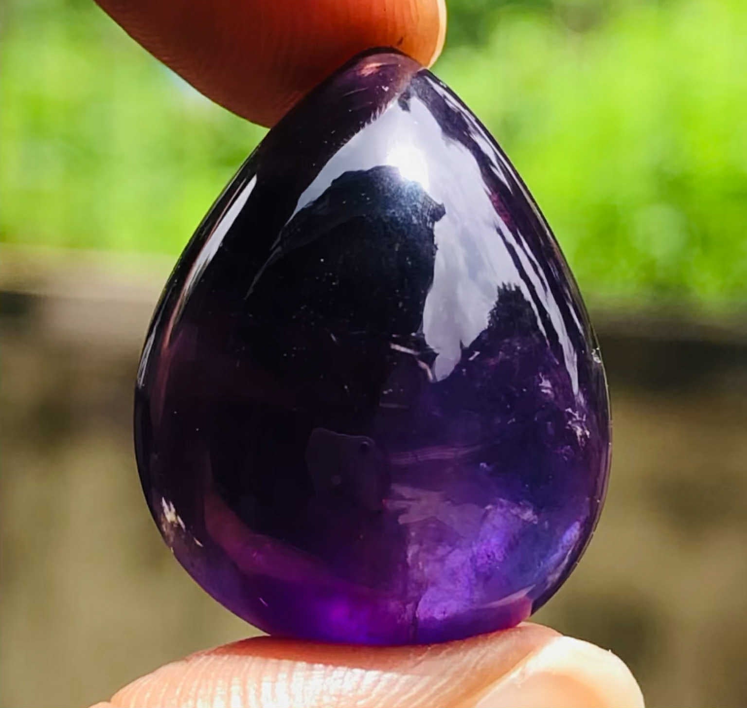 Stunning 34.00 Cts Genuine Amethyst Loose Gemstone