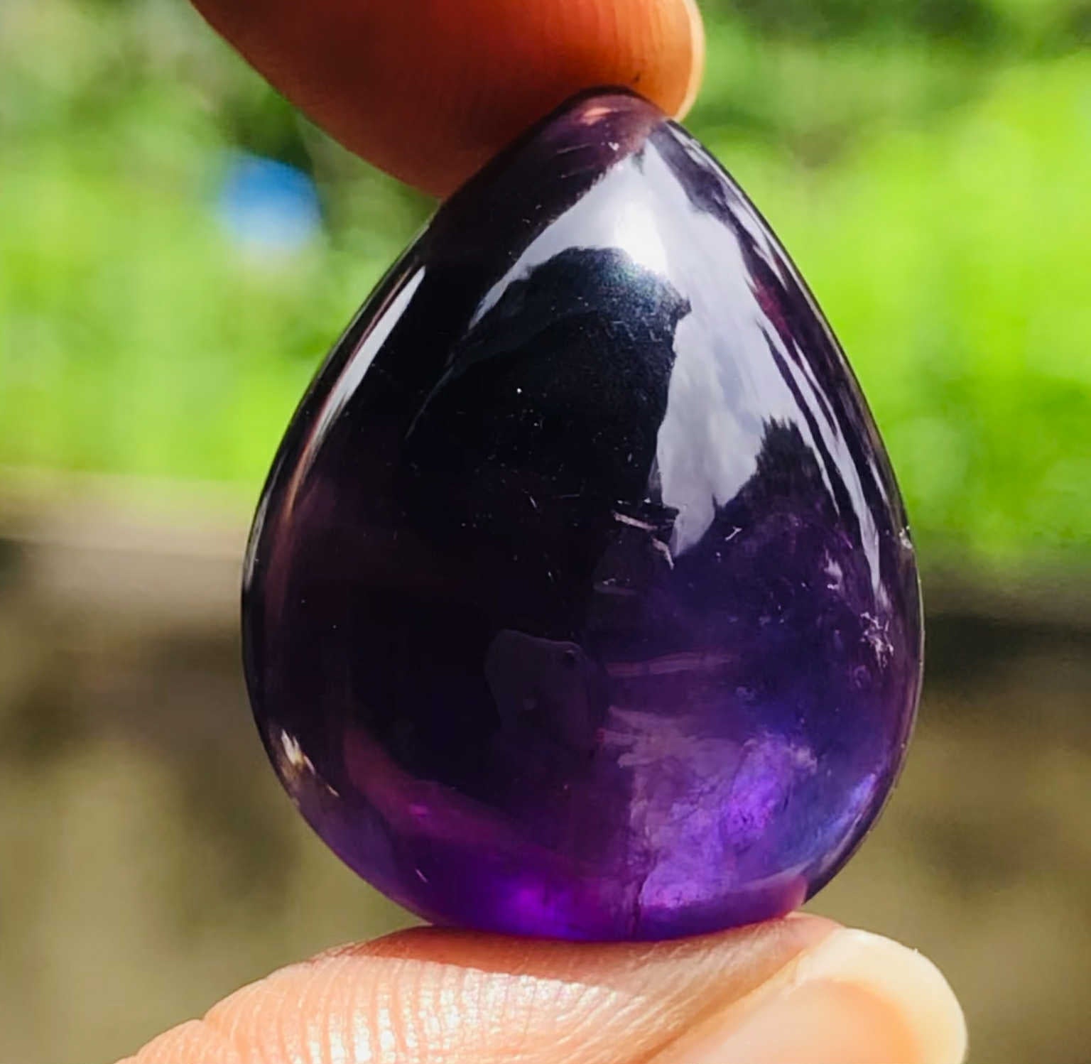 Stunning 34.00 Cts Genuine Amethyst Loose Gemstone