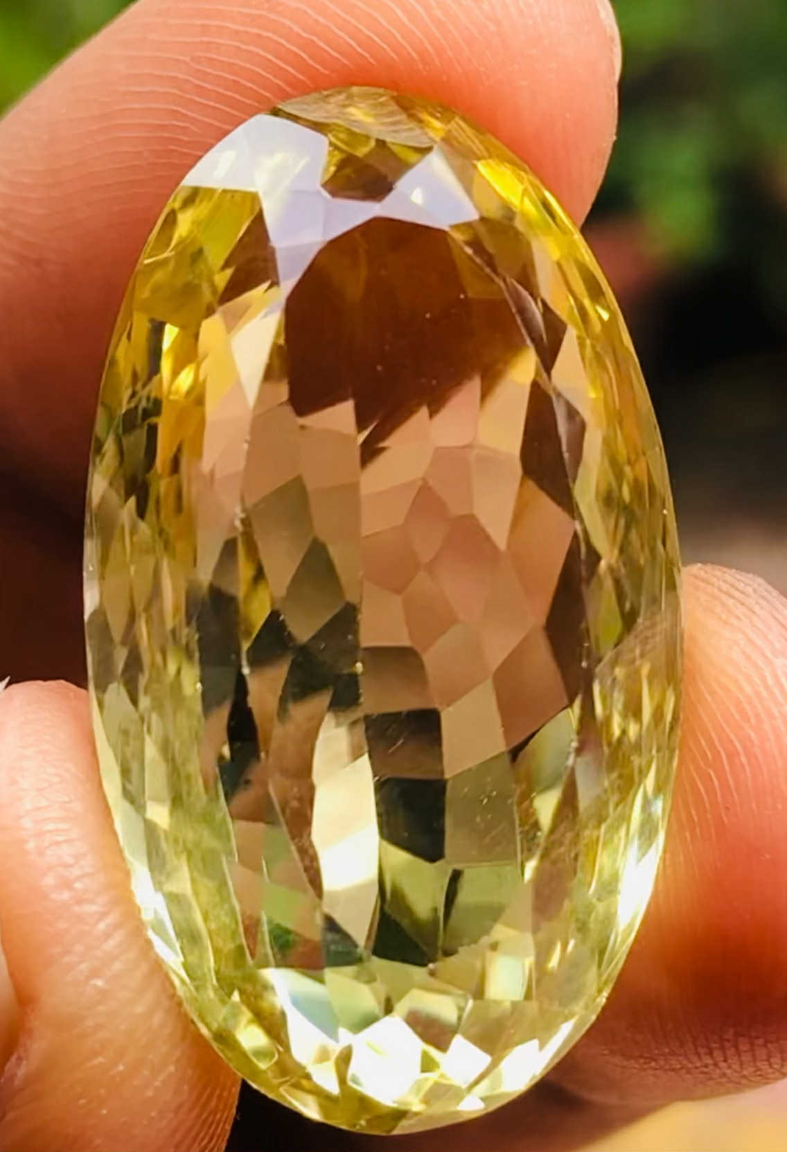 Untreated Genuine Citrine Faceted Loose Gemstone