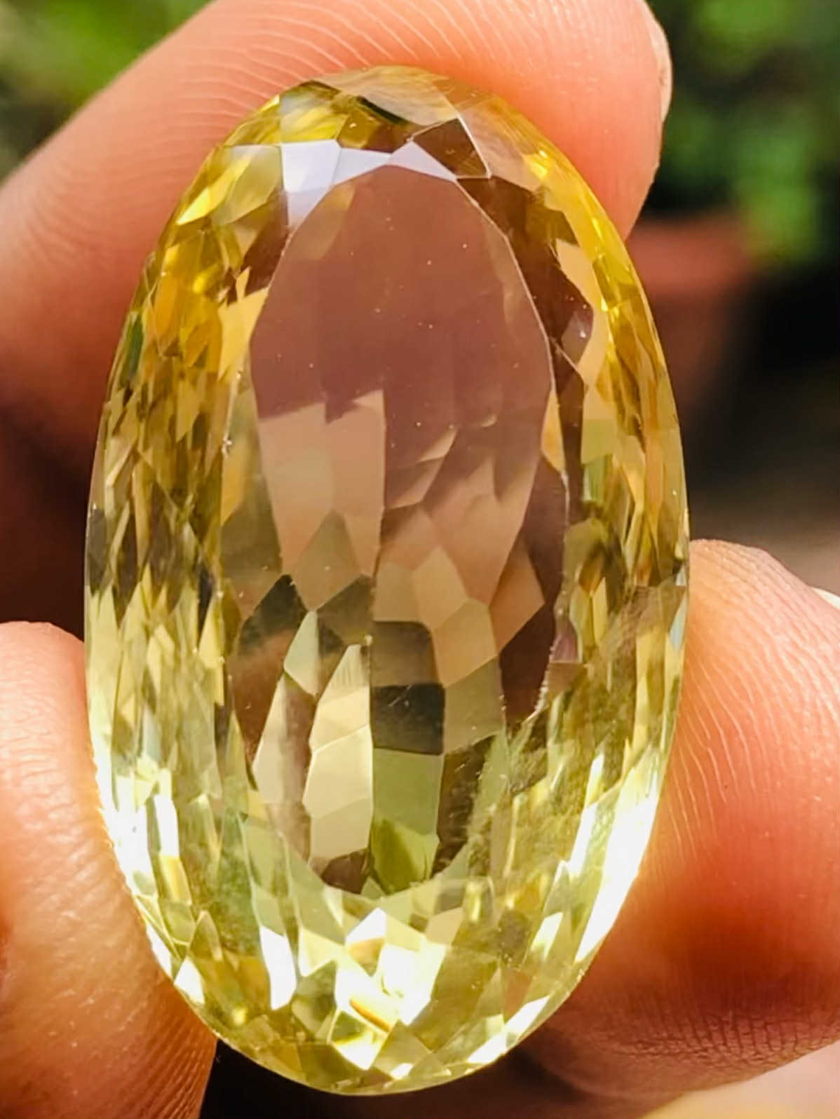 Untreated Genuine Citrine Faceted Loose Gemstone