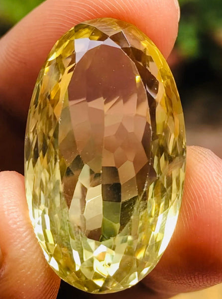 Untreated Genuine Citrine Faceted Loose Gemstone