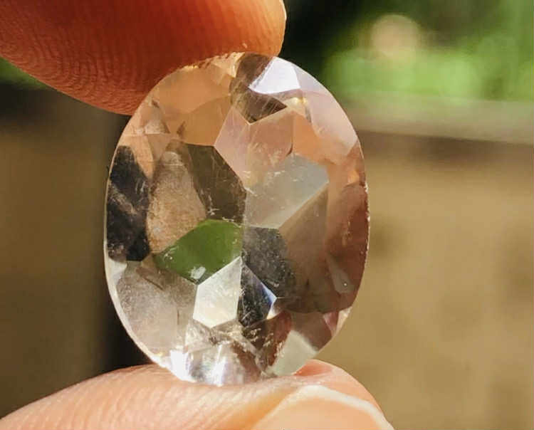 Amazing 8.00 Cts Genuine Citrine Faceted Loose Gemstone