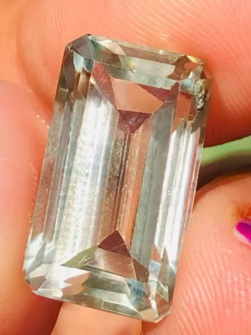 Untreated 9.00 Cts Genuine Citrine Faceted Loose Gemstone