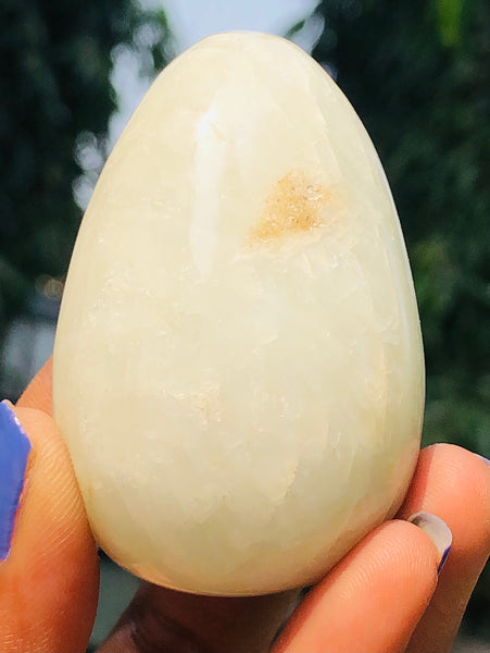 Elegant 520.00 Cts Genuine Amazonite Premium Healing Crystal Egg