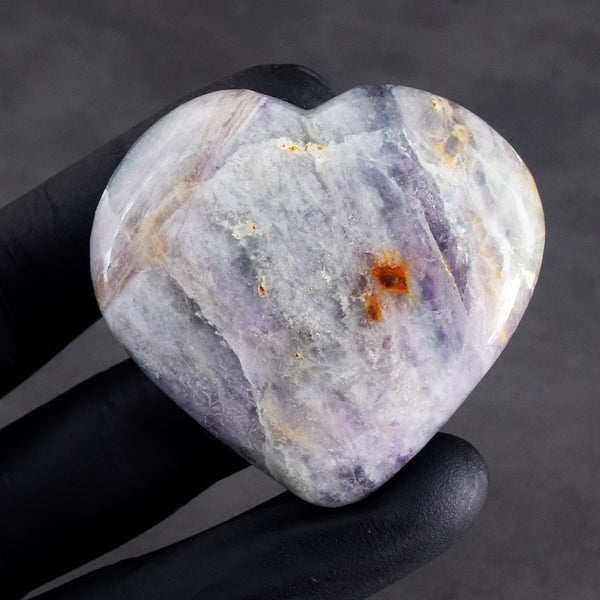 Outstanding 357.00 Cts Genuine Iolite Crystal Specimen Gemstone Healing Big Heart