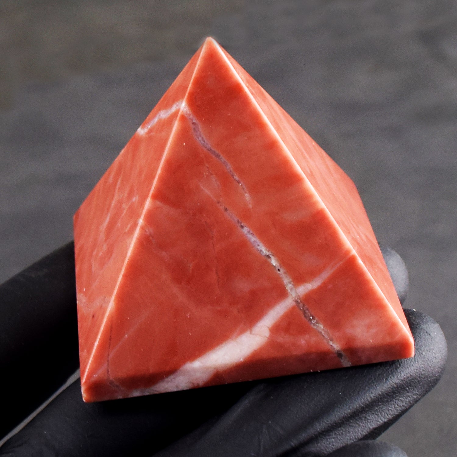 Gorgeous 538.00 Cts Genuine Baby Mookaite Crystal Specimen Healing Divine Pyramid