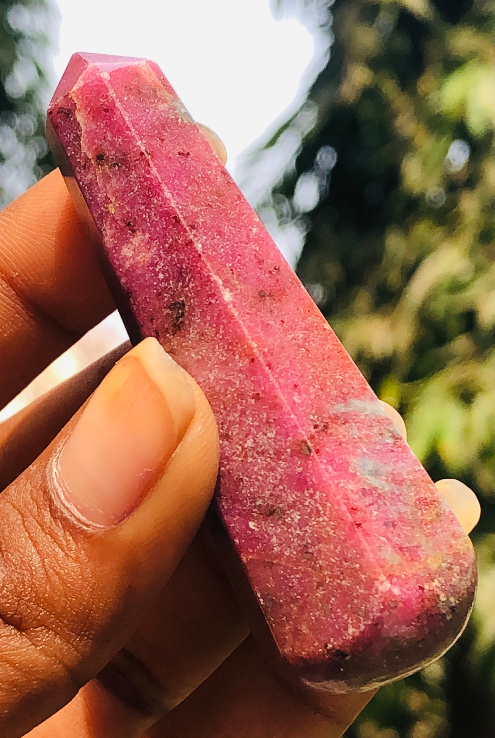 Gracious 113.00 Carats Genuine Ruby In Kyanite Crystal Gemstone Healing Point