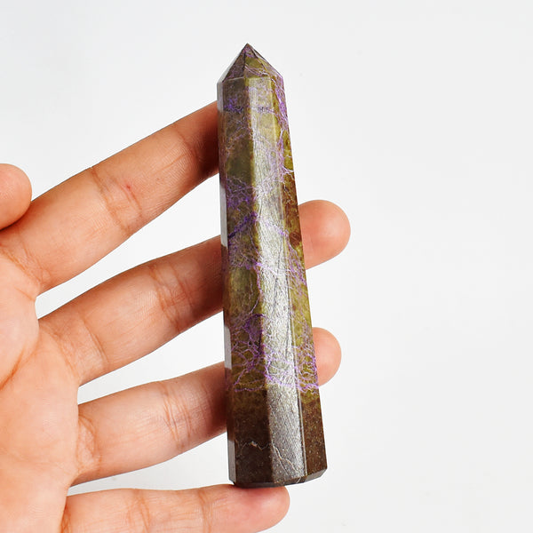 Gorgeous  323.00 Carats  Genuine Stichtite Hand  Carved Crystal Healing Gemstone  Point