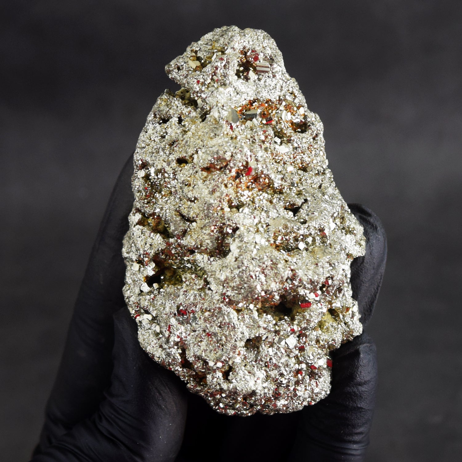 Top Grade 1056.00 Cts Genuine Peru Pyrite Crystal Specimen Healing Cluster Gemstone