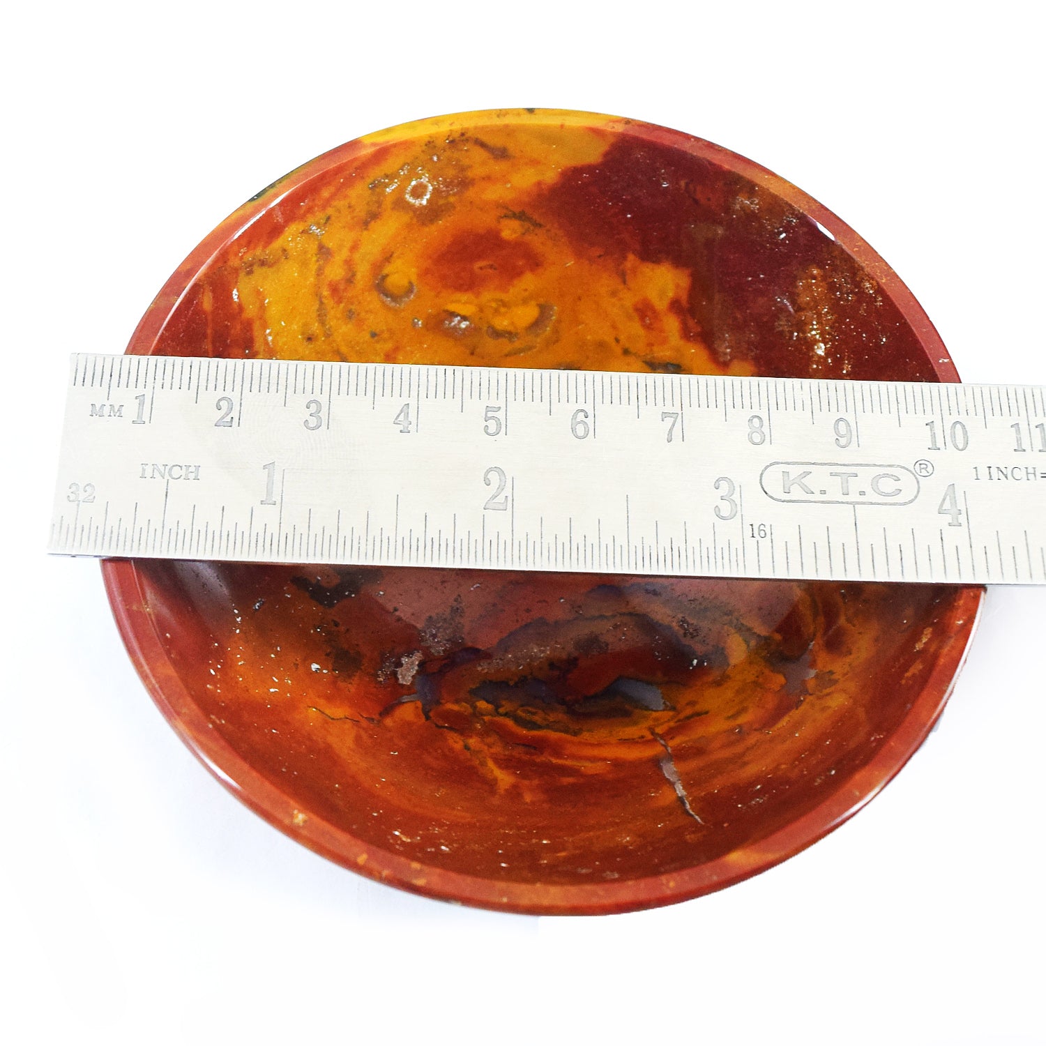 Incredible 450.00 Carats Genuine Red Mookaite Hand Carved Crystal Gemstone Carving Big Bowl