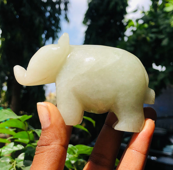 Amazing 1104.00 Carats Genuine Aventurine Crystal Gemstone Hand Carved Pig 2026 Collection