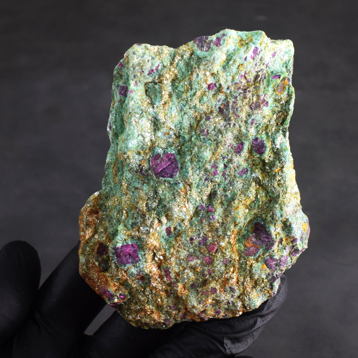 Awesome 1283.00 Cts Genuine Pink In Ruby Fuchsite Crystal Specimen Cluster Gemstone