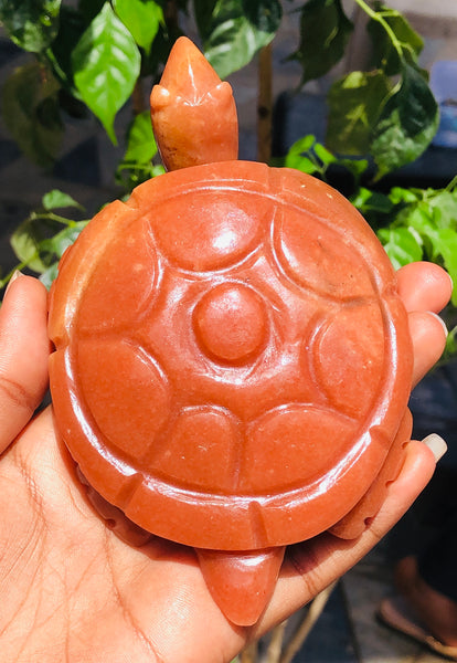 Beautiful 1479.00 Carats Genuine Aventurine Hand Carved Crystal Gemstone Carving Turtle 2026 Collection