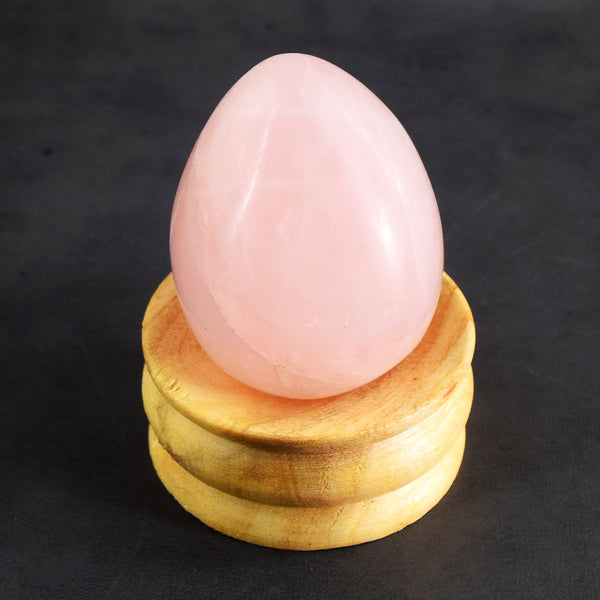 Natural 777.00 Cts Genuine Pink Rose Quartz Premium Crystal Healing Egg