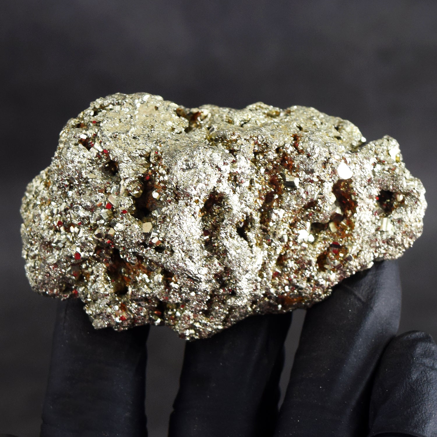 Top Grade 1056.00 Cts Genuine Peru Pyrite Crystal Specimen Healing Cluster Gemstone