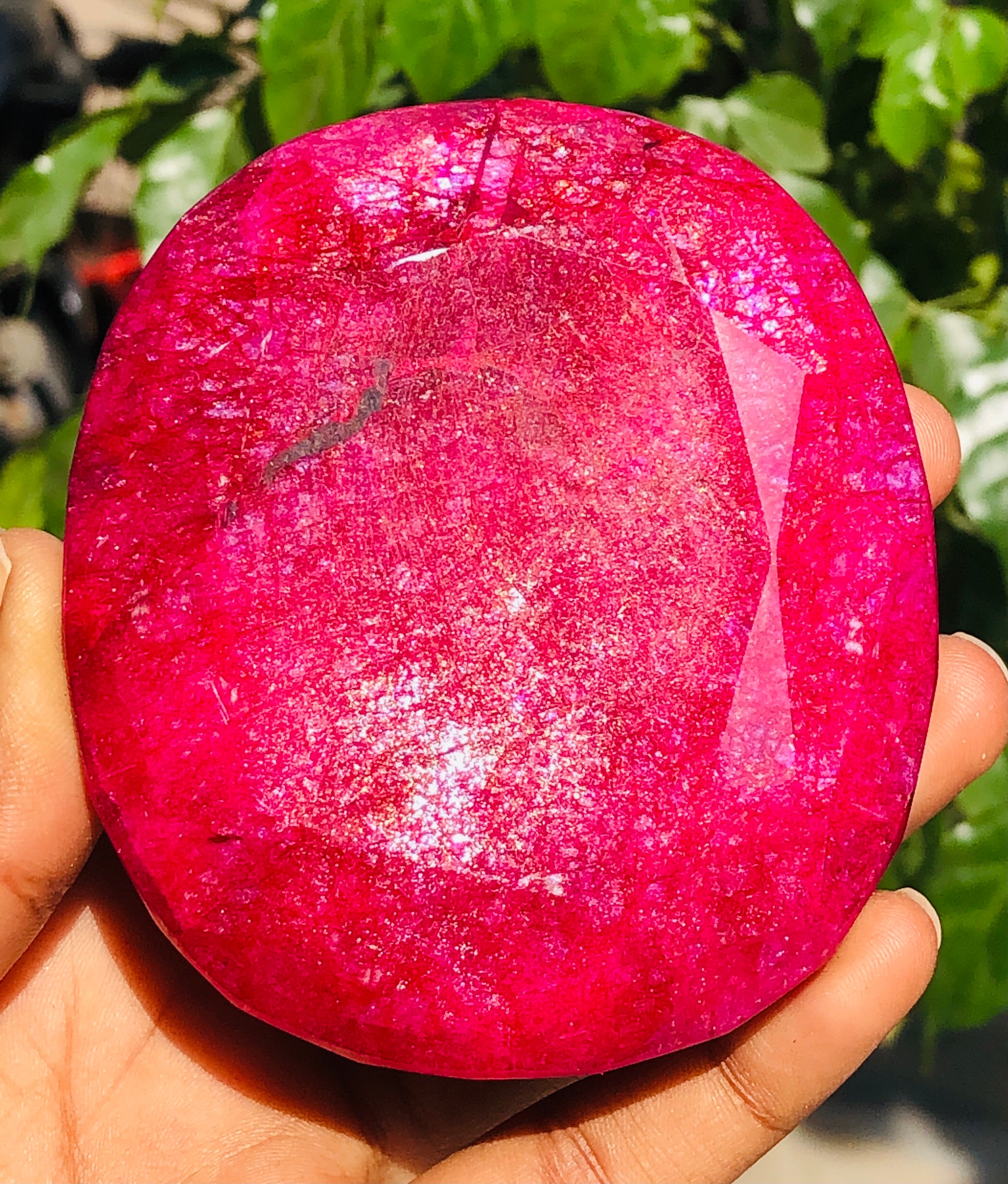 Gorgeous 1490.00 Genuine Ruby Crystal Specimen Premium Gemstone Cabochon