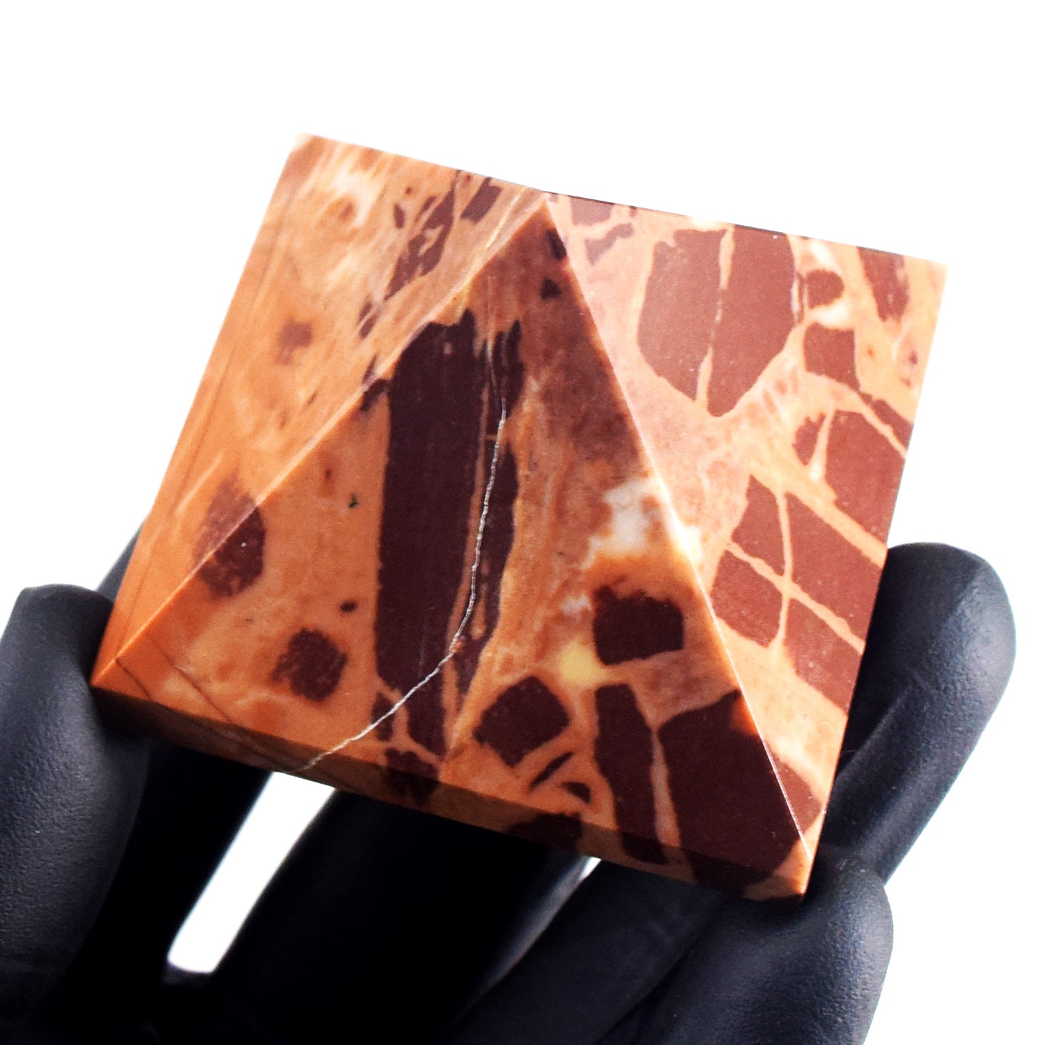 Great 621.00 Cts Genuine Coffee Jasper Healing Crystal Specimen Premium Divine Pyramid