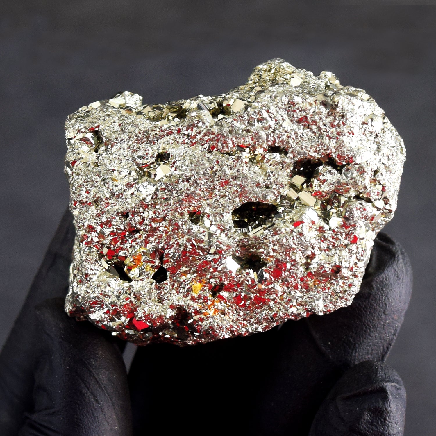 Majestic 639.00 Cts Genuine Peru Pyrite Crystal Specimen Healing Gemstone Cluster