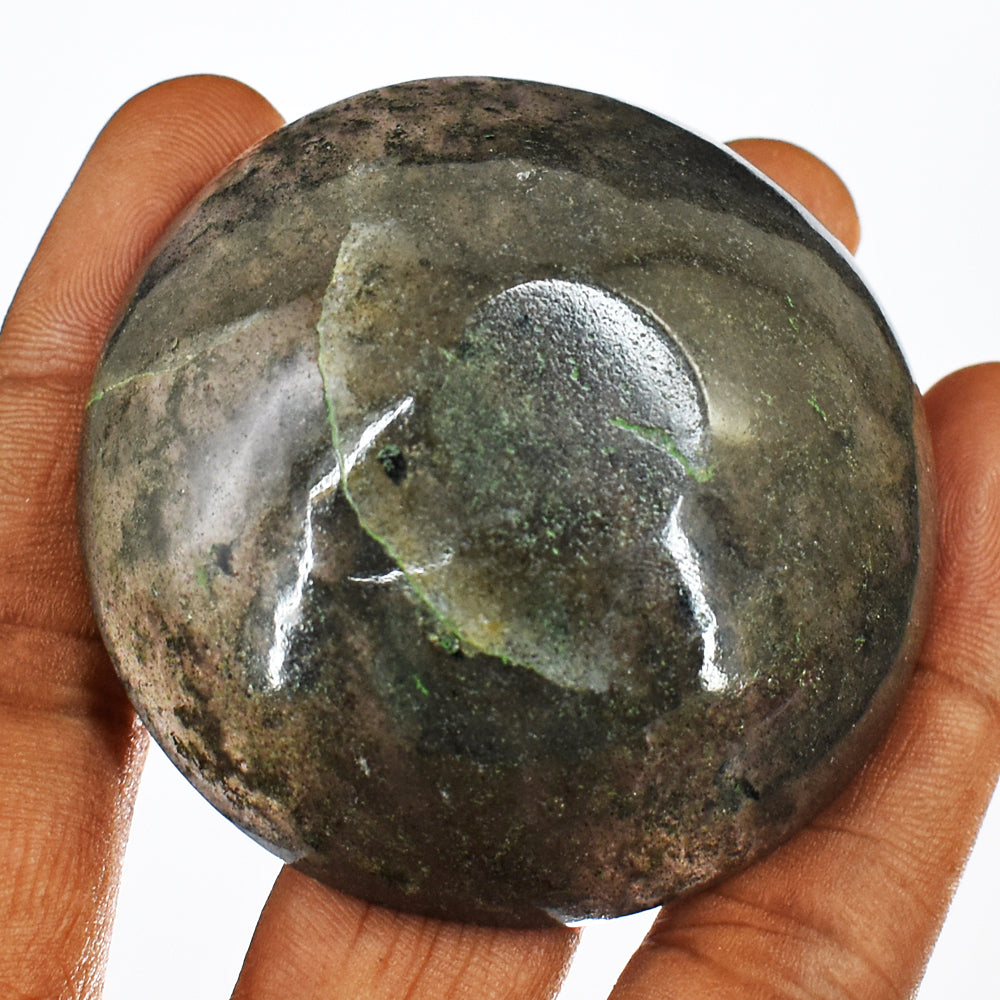 Exclusive  204.00 Carats  Genuine  Rutile  Quartz  Hand  Carved  Crystal  Gemstone Carving Bowl