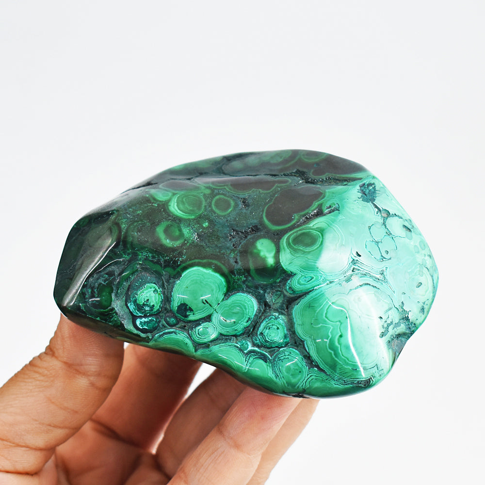 Gorgeous 2061.00 Cts Genuine Malachite Free Form Crystal Specimen Healing Gemstone