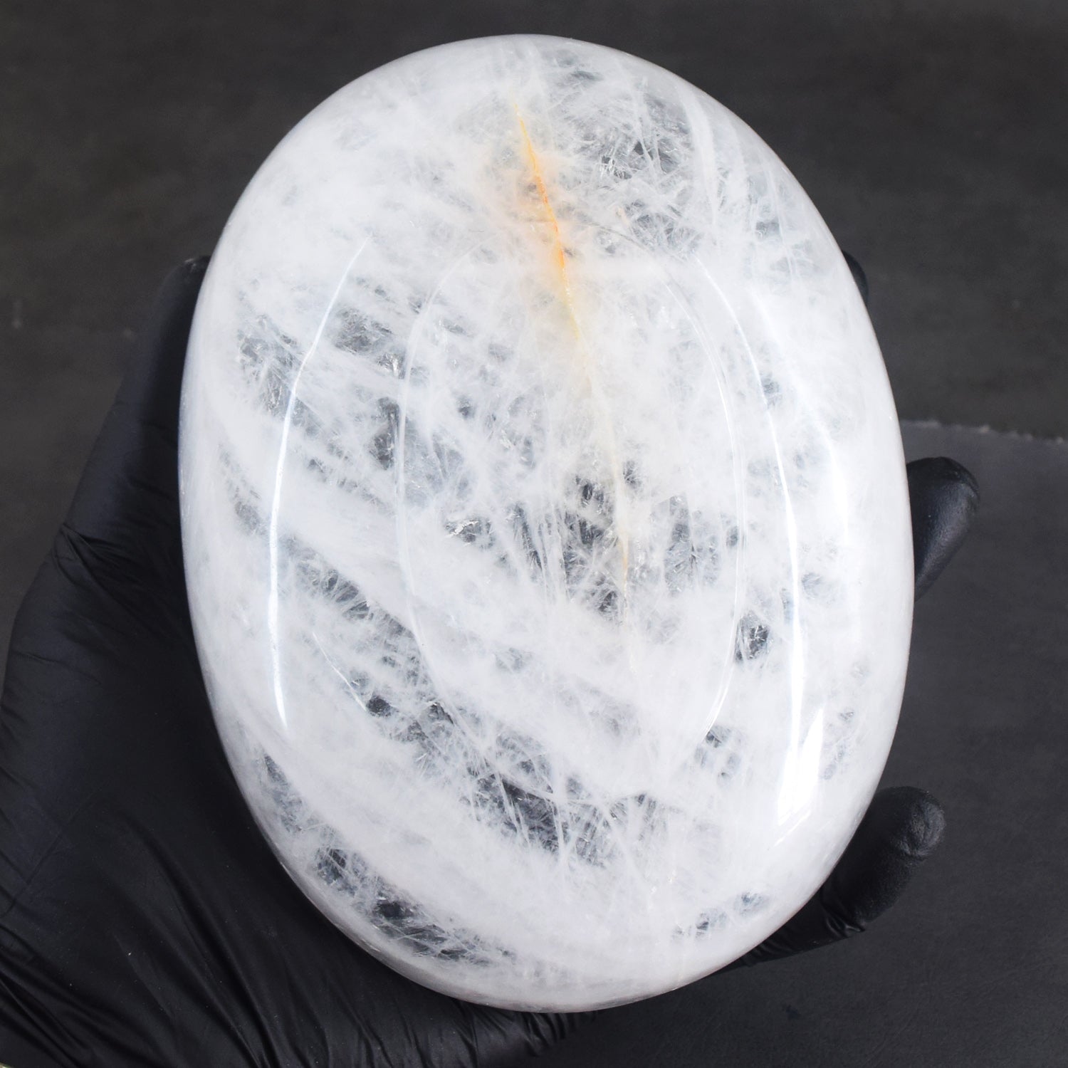 Perfect 1540.00 Carats Genuine White Quartz Hand Carved Crystal Gemstone Carving Big Bowl