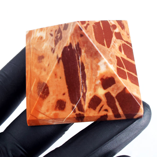 Great 621.00 Cts Genuine Coffee Jasper Healing Crystal Specimen Premium Divine Pyramid