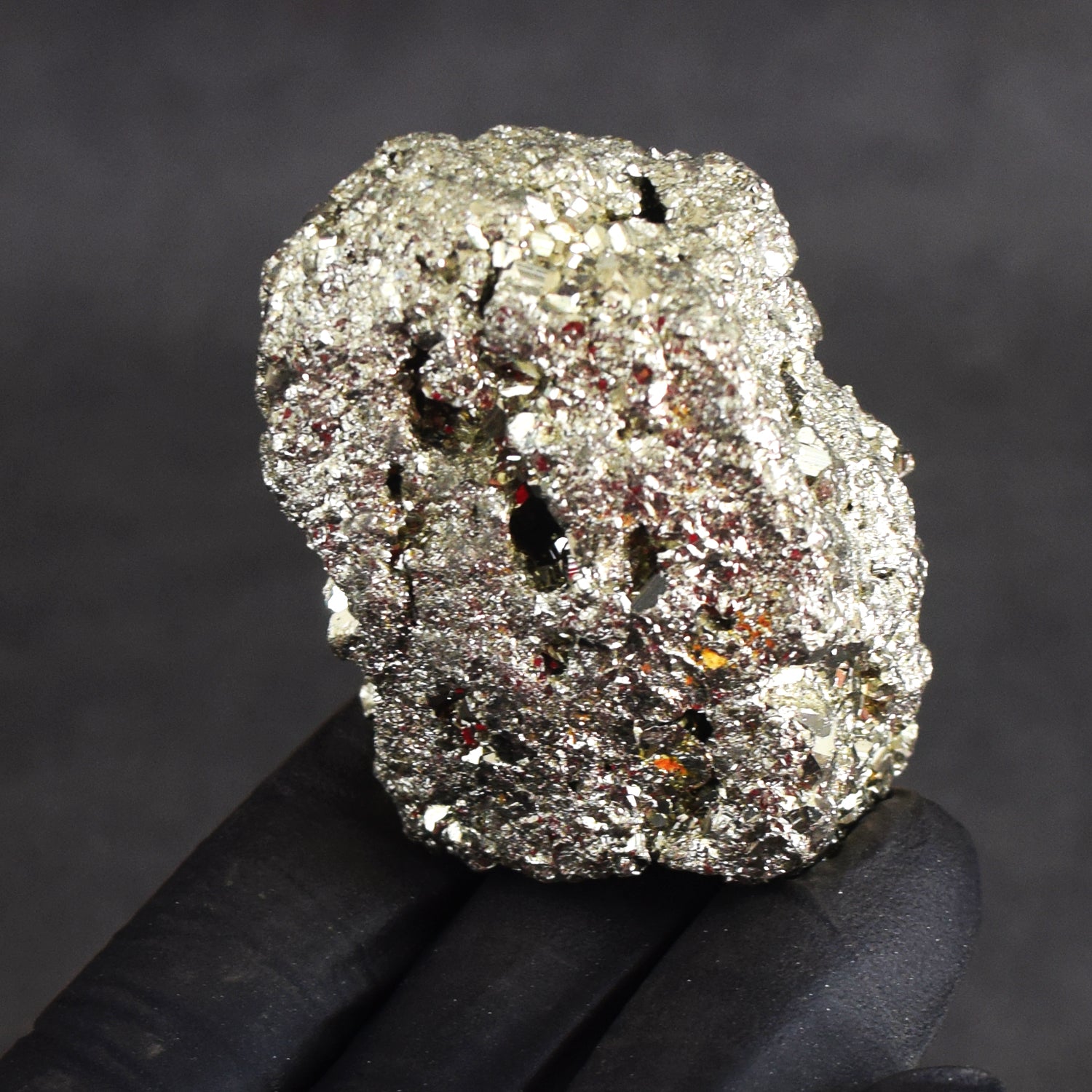 Majestic 639.00 Cts Genuine Peru Pyrite Crystal Specimen Healing Gemstone Cluster