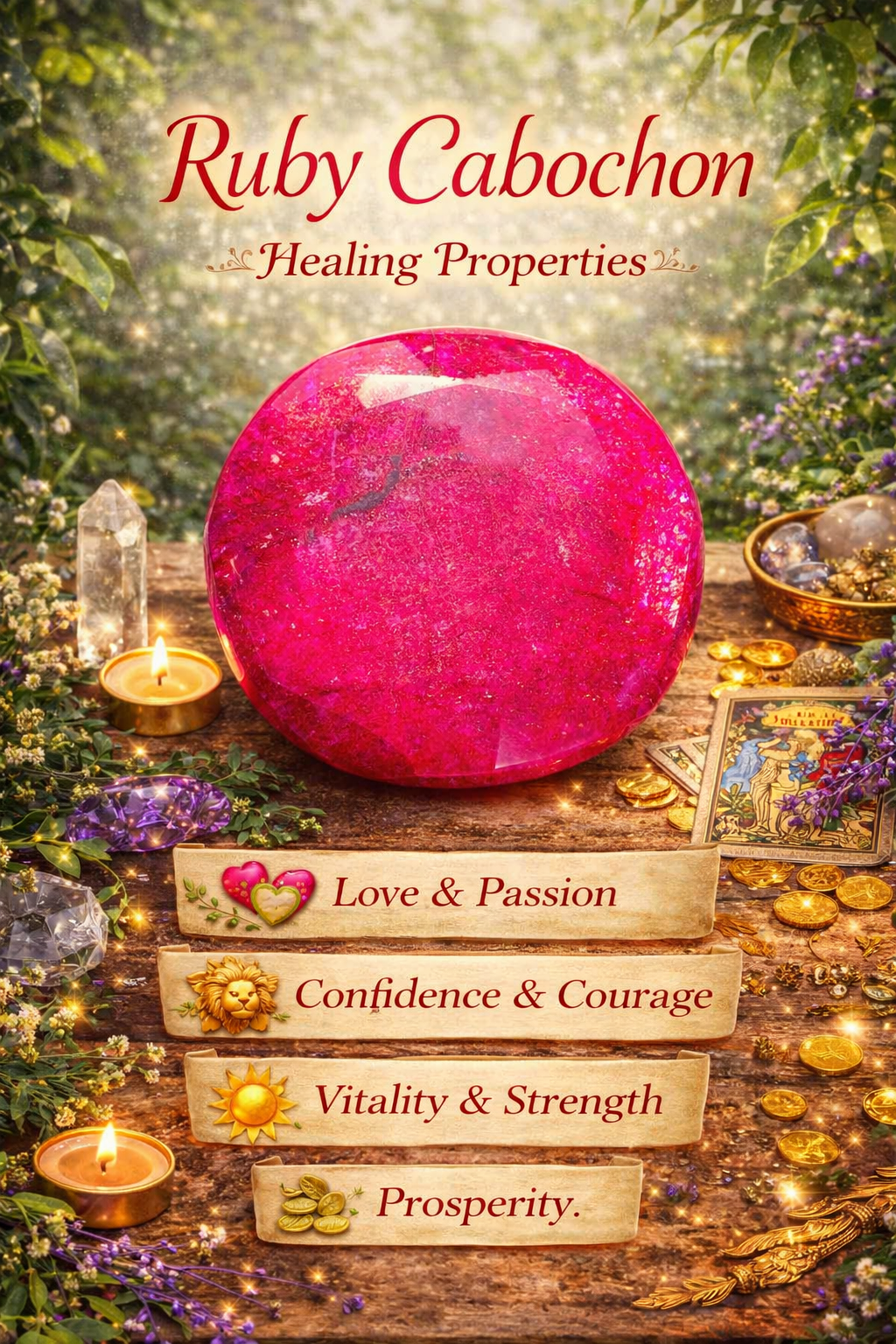 Gorgeous 1490.00 Genuine Ruby Crystal Specimen Premium Gemstone Cabochon