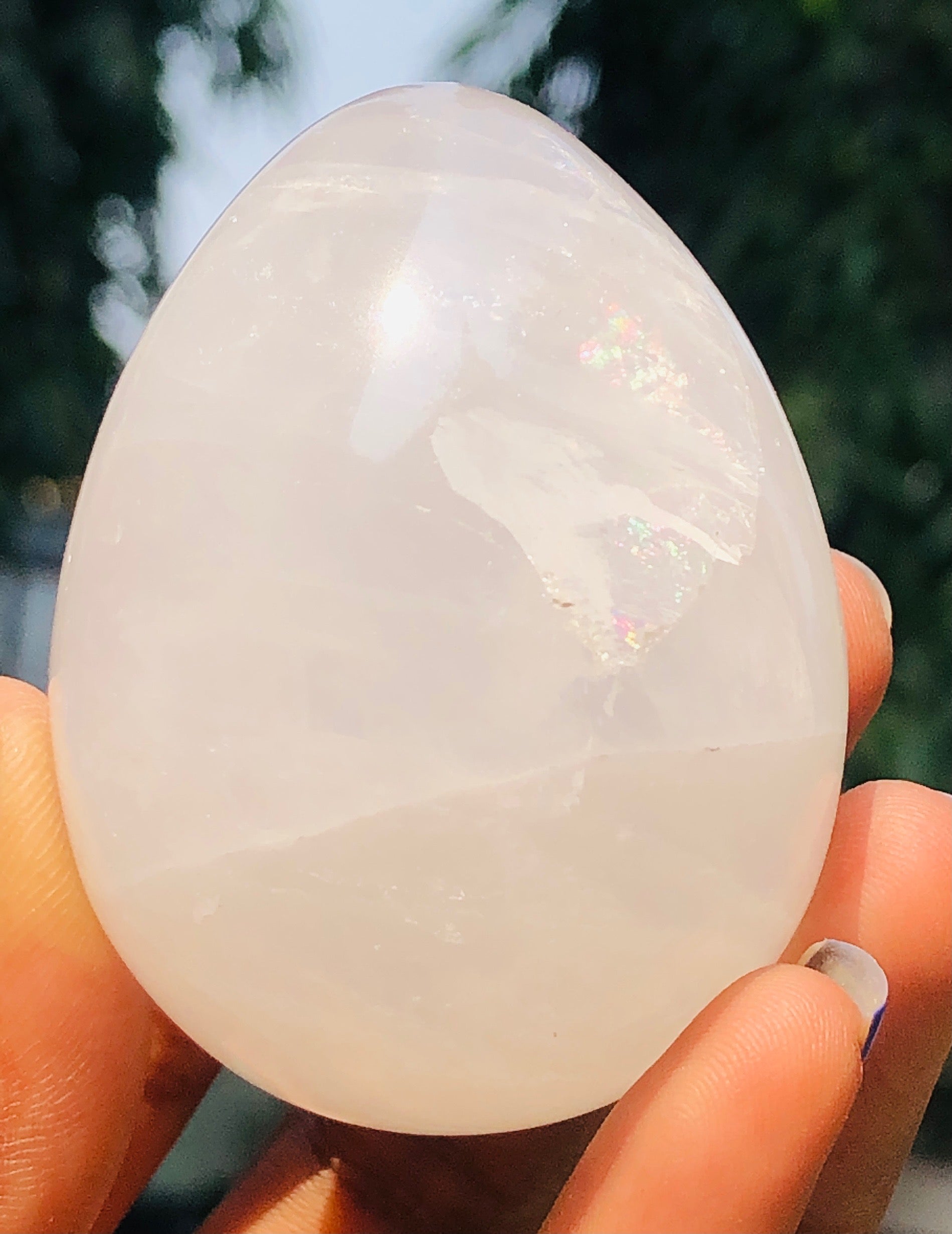 Stunning 665.00 Cts Genuine Pink Rose Quartz Premium Healing Egg Crystal