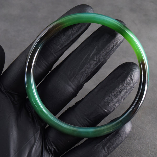 Decent 68.00 Cts Genuine Onyx Crystal Specimen Premium Gemstone Fancy Bangle