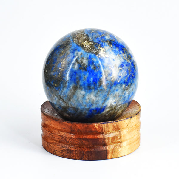 Amazing  1147.00 Carats Genuine Blue Lapis Lazuli Hand Carved Crystal Healing Gemstone Sphere