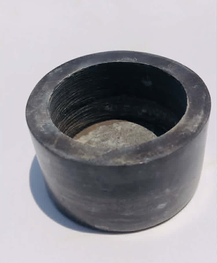 World Class Amazing 921.00 Cts Genuine Orthoceras Crystal Specimen Round Shape Box