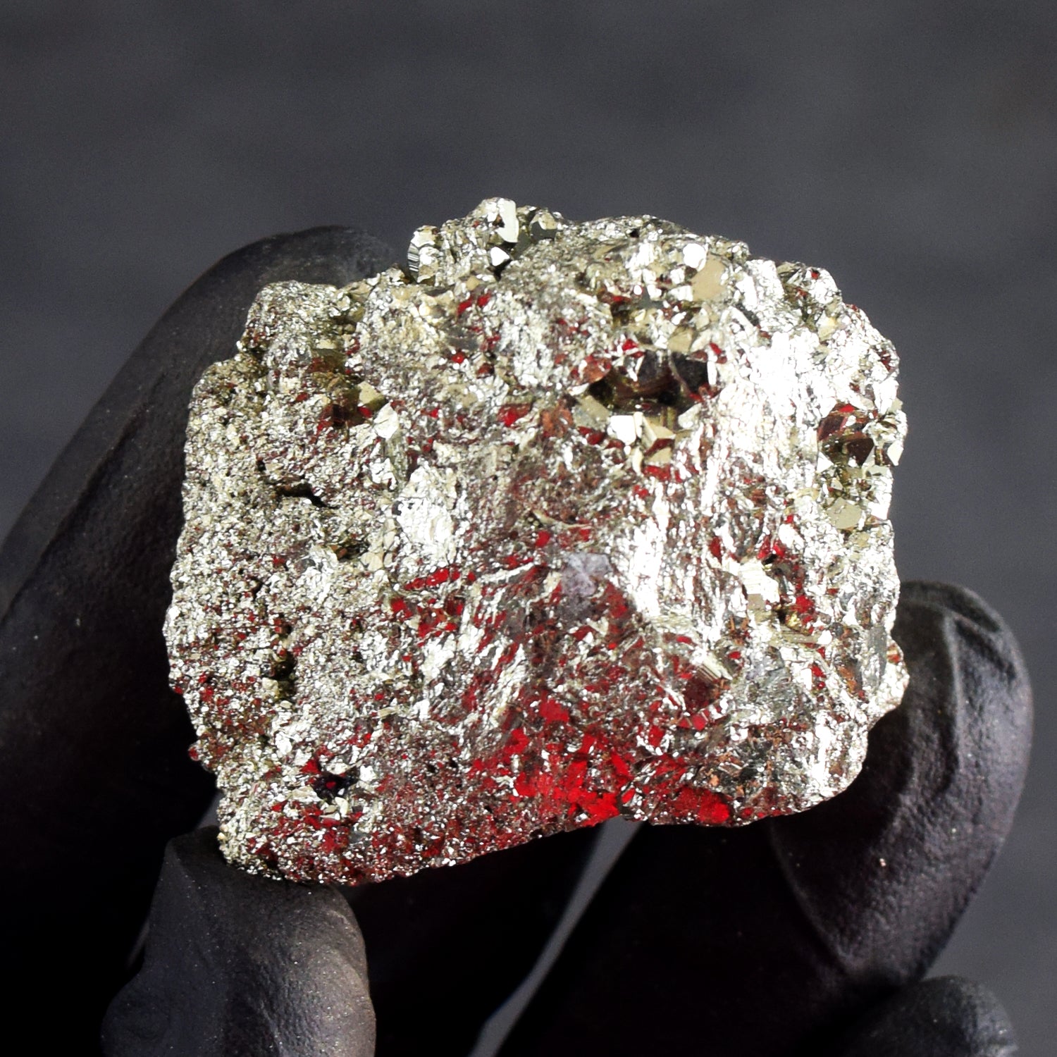 Finest Ever 296.00 Cts genuine Peru Pyrite Crystal Specimen Healing Cluster Gemstone