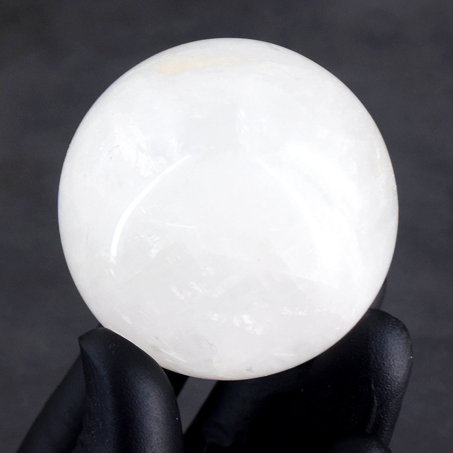 Elegant 884.00  Carats  Genuine  White Quartz  Hand  Carved  Crystal  Healing  Gemstone  Sphere
