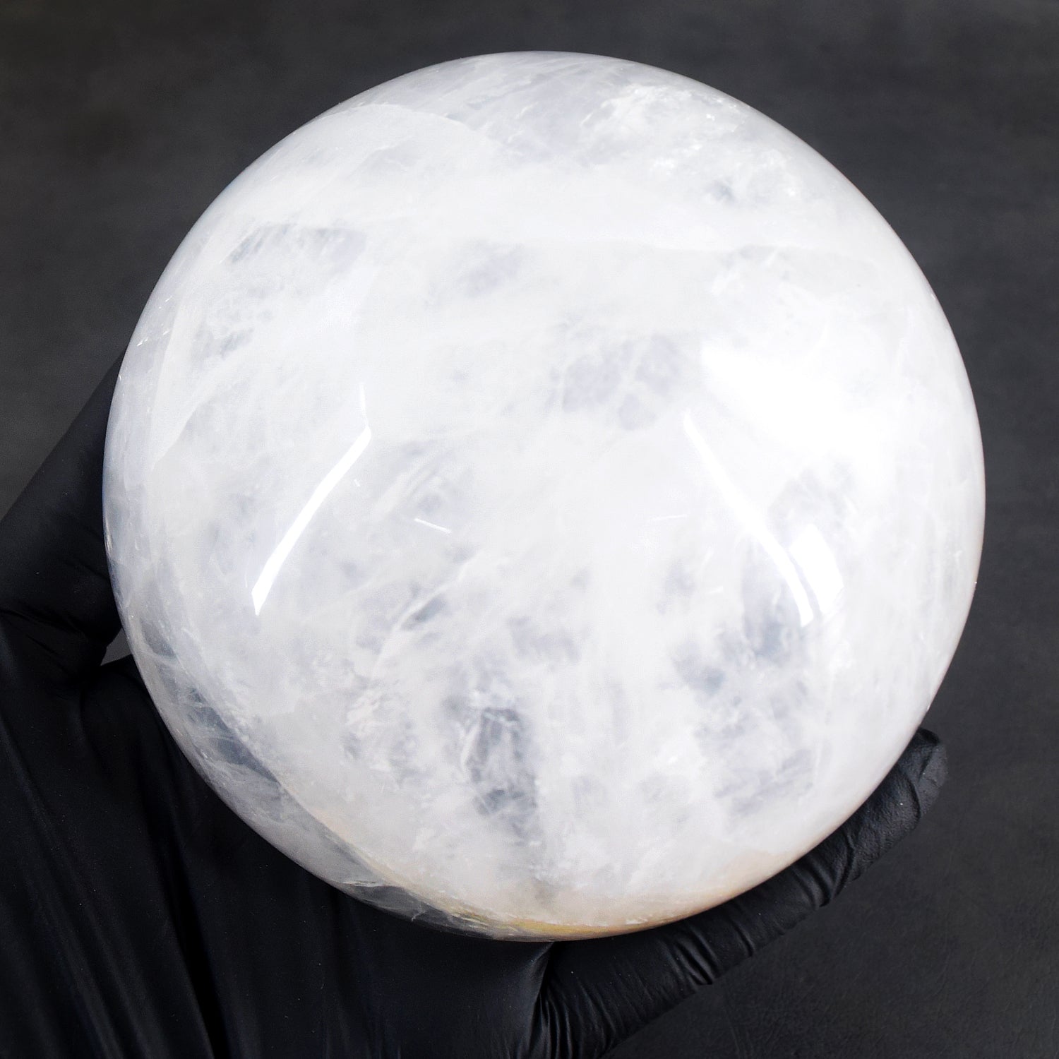 Admirable 2074.00 Carats Genuine White Quartz Hand Carved Crystal Gemstone Carving Big Bowl