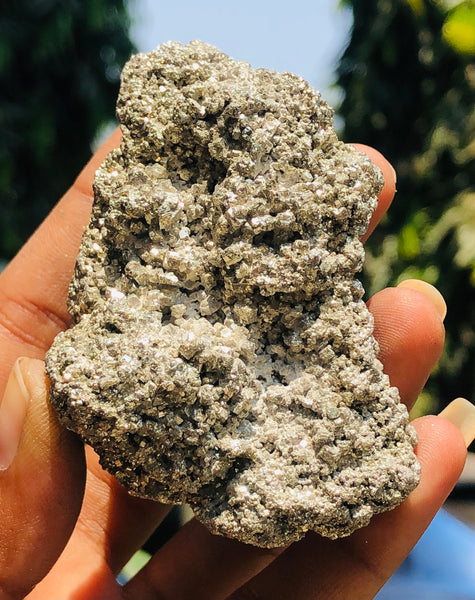 Alluring 915.00 Cts Genuine Peru Pyrite Healing Gemstone Crystal Specimen Cluster