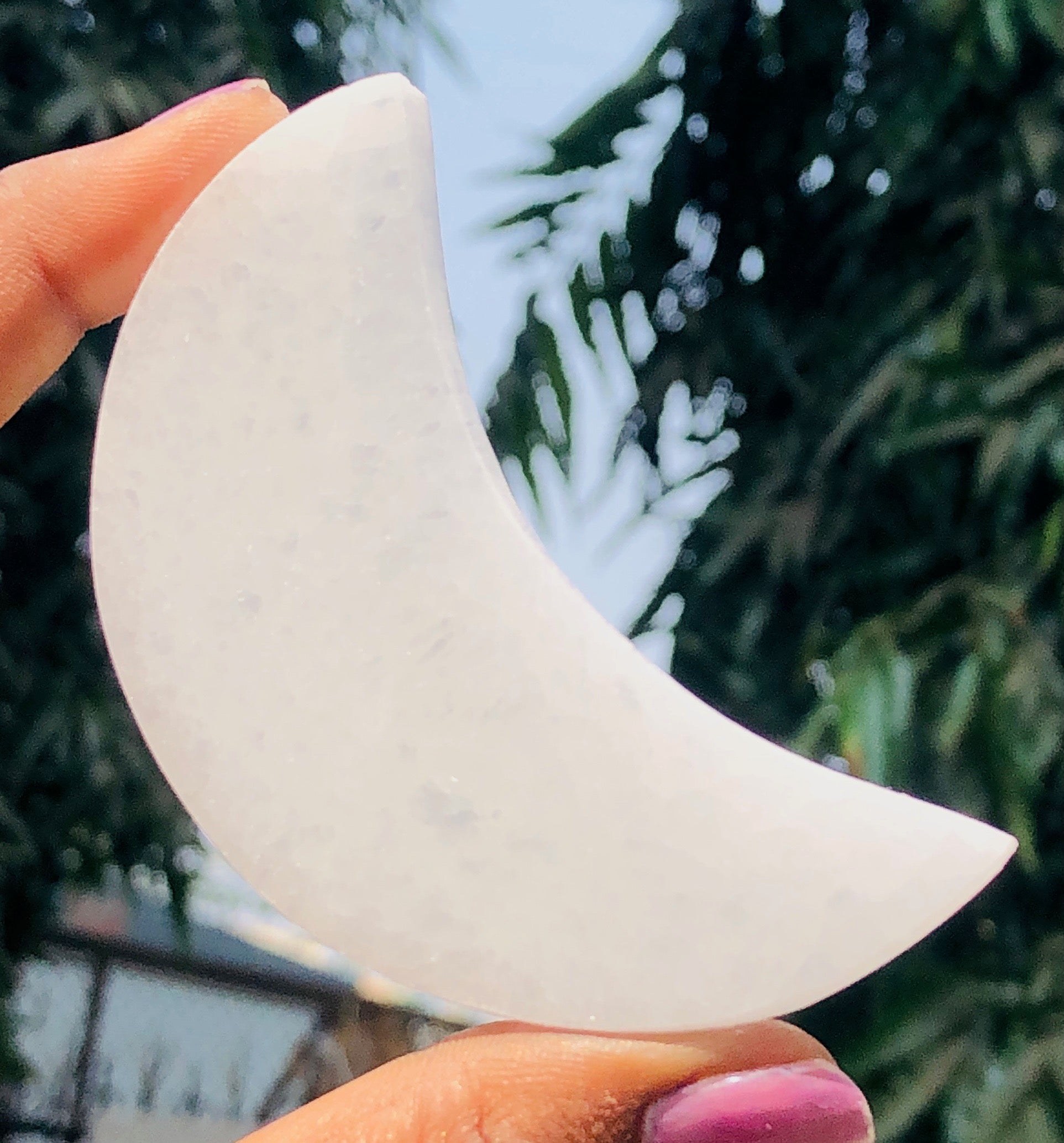 Truly Goregous Ever 469.00 Cts Genuine Selenite Healing Crystal Gemstone Moon