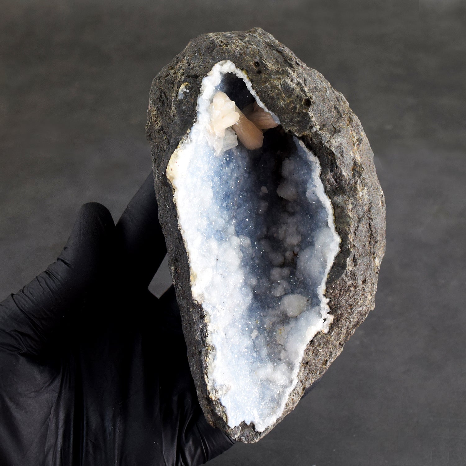 Top Best 2748.00 Cts Genuine Chalcedony With Stilbite Crystal Specimen Gemstone Cluster