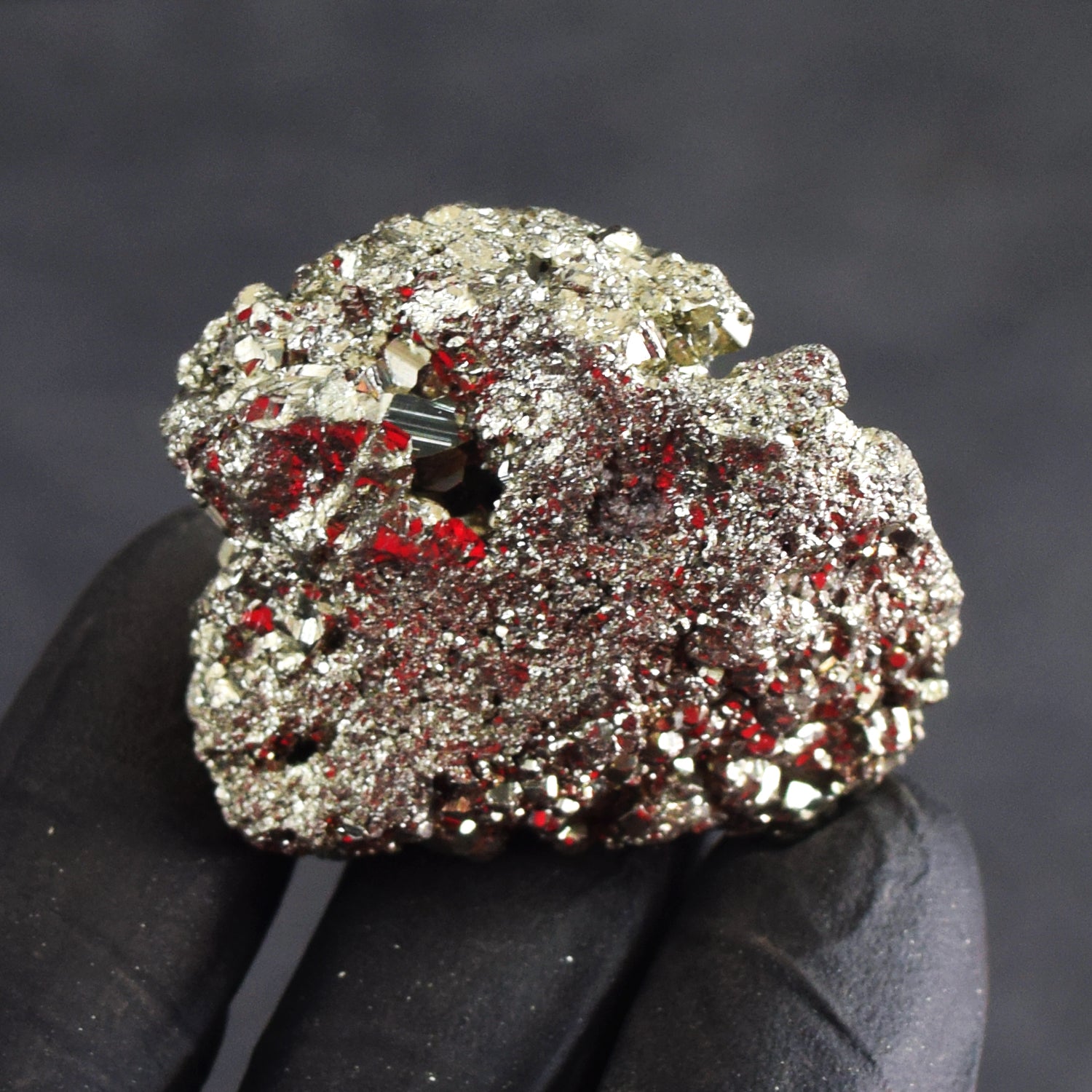Finest Ever 296.00 Cts genuine Peru Pyrite Crystal Specimen Healing Cluster Gemstone
