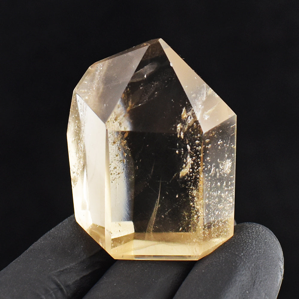 Exclusive 213.00 Cts Genuine Smoky Quartz Free Form Crystal Specimen Gemstone Point