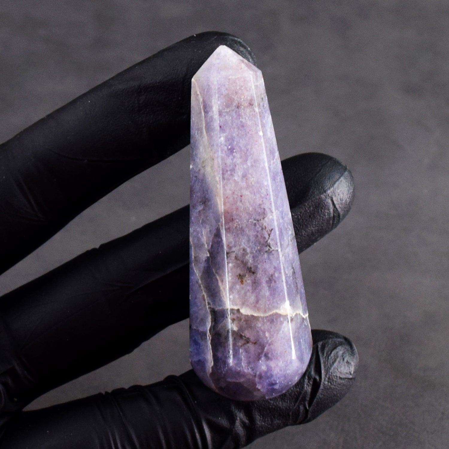 Stunning 166.00 Carats Genuine Iolite Crystal Gemstone Healing Point
