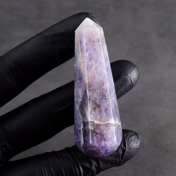 Stunning 166.00 Carats Genuine Iolite Crystal Gemstone Healing Point
