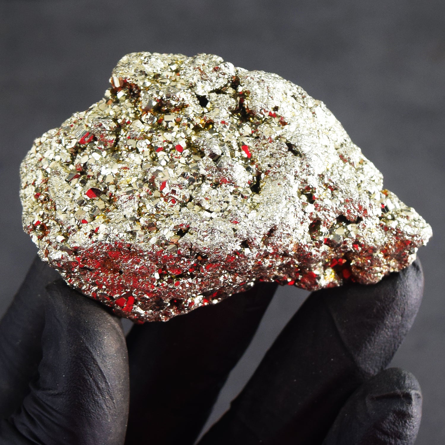 Perfect 503.00 Cts Genuine Peru Pyrite Crystal Specimen Healing Gemstone Cluster