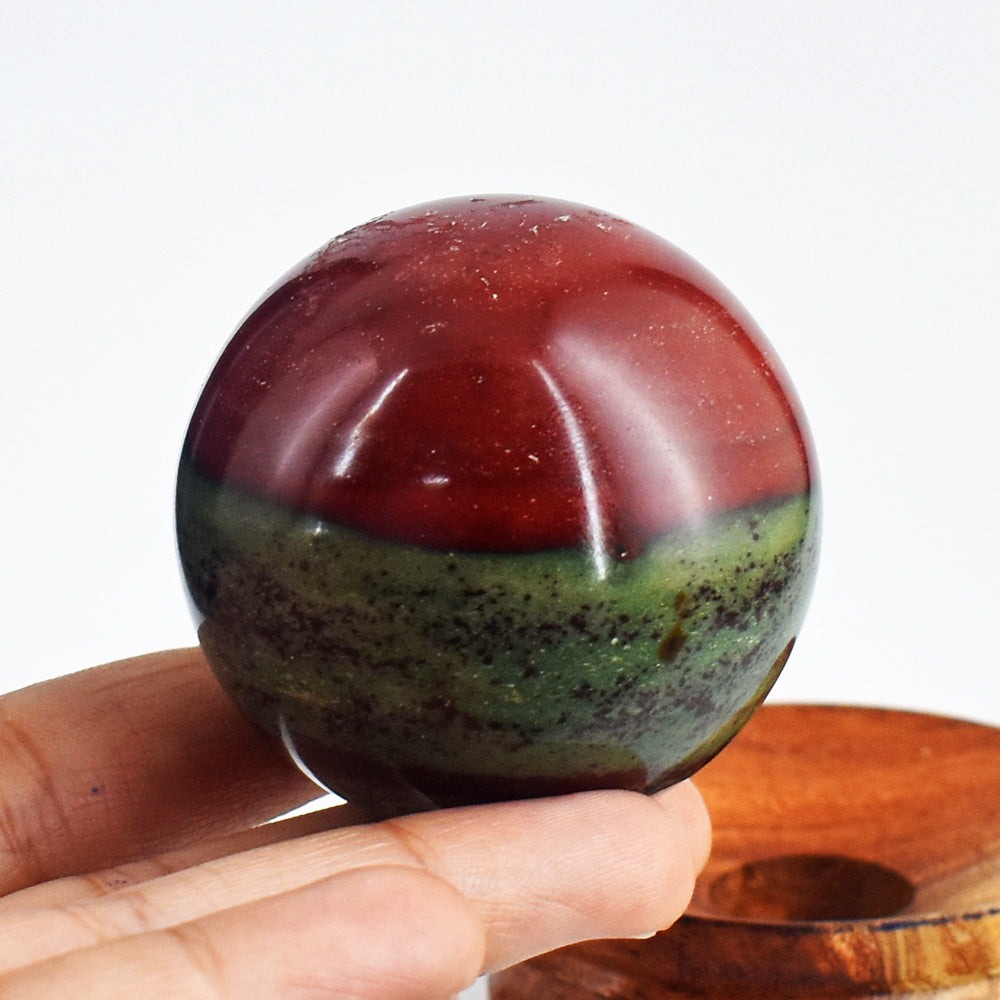 Exclusive 761.00 Carats  Genuine  Bloodstone Hand Carved Crystal Healing Gemstone Sphere