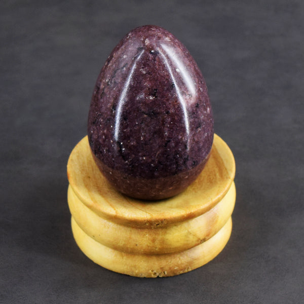 Amazing 728.00 Cts Genuine Lepidolite Healing Premium Crystal Egg
