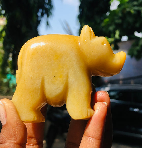Amazing 821.00 Carats Genuine Aventurine Crystal Gemstone Hand Carved Pig 2026 Collection